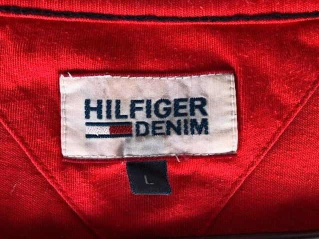 HILFIGER T-Shirt / Gr. L / rot / Gebraucht in Zweibrücken