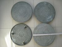 ❀✿❀ 4 Pflanztopf Rollbretter ❀ Zink ❀ Metall ❀ Ø 30 cm ❀✿❀ Bayern - Lindau Vorschau