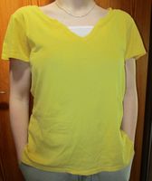 T-Shirt v. Comma Gr. 42 XL gelb Kurzarm Lagenlook Bluse Top Niedersachsen - Thedinghausen Vorschau