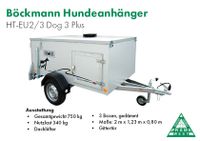 Böckmann Hundeanhänger  HT EU2/ 3 Dog Plus PKW Anhänger Brandenburg - Treuenbrietzen Vorschau