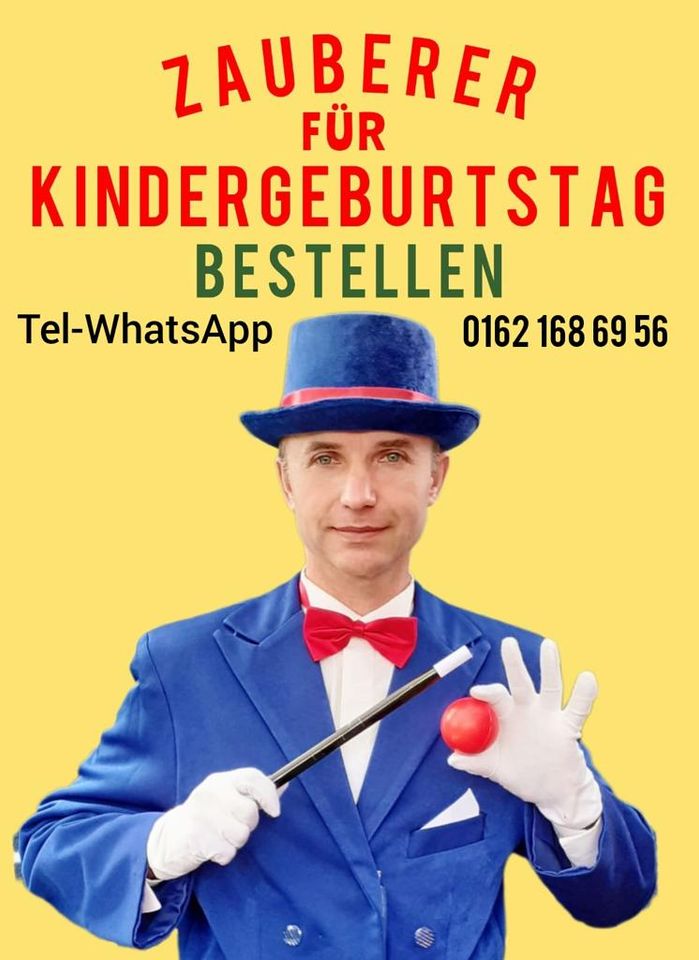 Zauberer / Clown /Kinderanimation für Kindergeburtstag - Berlin in Berlin