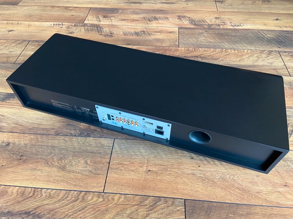 Canton DM 90.2, Soundbar schwarz, Heimkino, Tausch Sonos Playbase in Saarbrücken