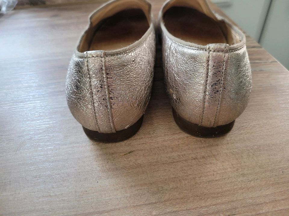 Gabor Slipper schimmer pink rose Gold Größe 6 39 in Großefehn