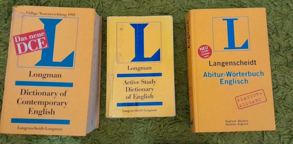 Englisch Bücher Langenscheidt Dictionary Longman Übersetzung in Recklinghausen