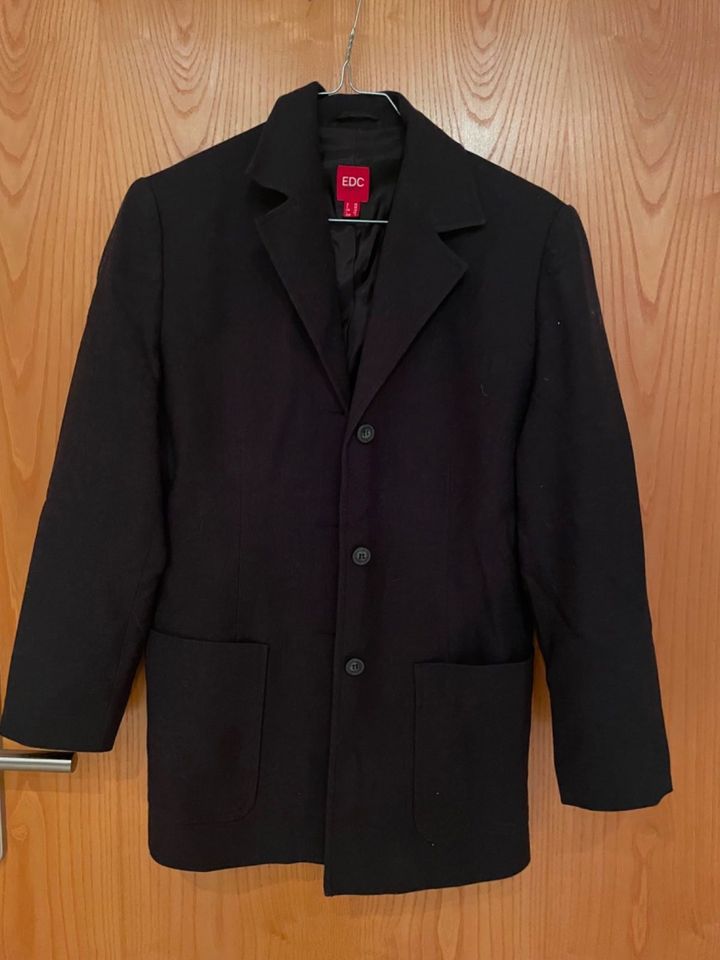 Esprit EDC Hosenanzug Anzug Damen schwarz 36 Blazer Hose Jacket in Untereisesheim