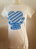 Shirt Mein Dirndl ist in der Wäsche Damen S weiß NEU Oktoberfest Wuppertal - Barmen Vorschau