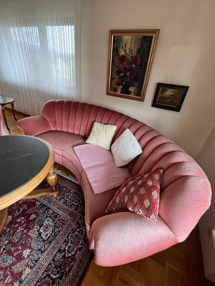 Sofa mit oder ohne Sessel "Schweinchenrosa" in Illerkirchberg