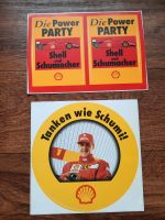 Werbe-Aufkleber SHELL "Tanken wie Schumi"-Michael Schumacher-Ferr Sachsen - Reichenbach (Vogtland) Vorschau