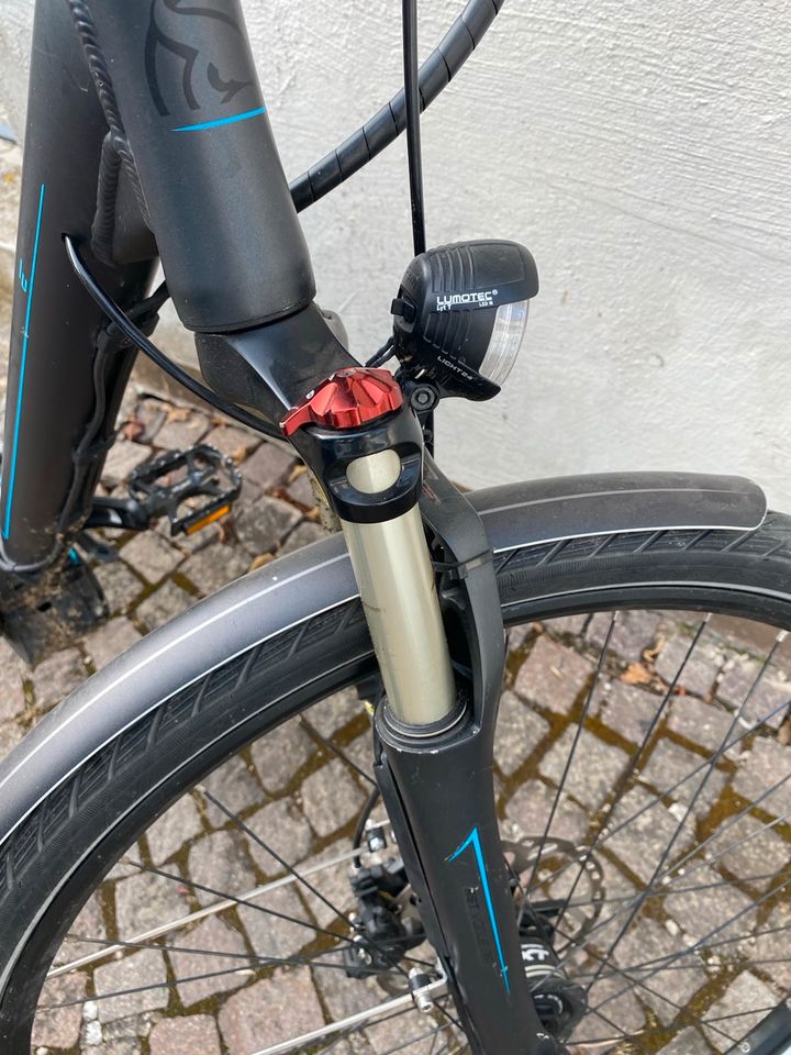 Ghost Pedelc Damenrad tiefer Einstieg Bosch Motor Fahrrad E Bike in Werneck