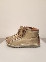 Sneaker high Stiefel Leder Gr. 5  38 gold beige Niedersachsen - Lüneburg Vorschau