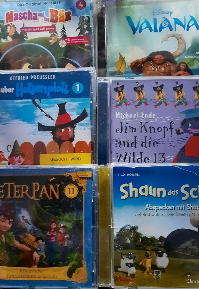 15 Hörbücher CD's in Berlin