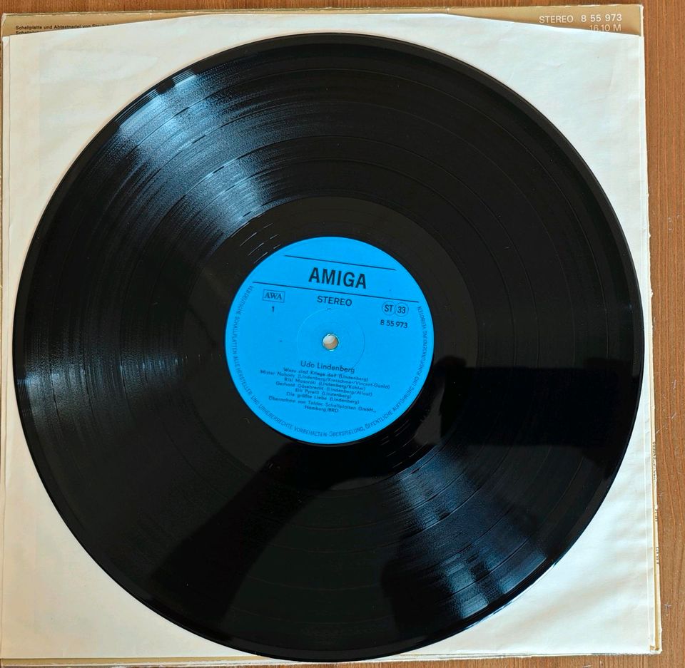 LP Vinyl Udo Lindenberg in Leipzig