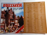 VOLLMER Katalog mit Preisliste 1991/92 Spur HO + N + Z Leipzig - Leipzig, Zentrum-Südost Vorschau