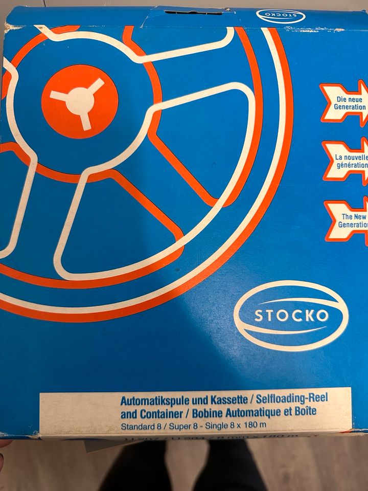 Stocko Automatikspule und Kassette Standard 8 / Super 8 in Harsefeld