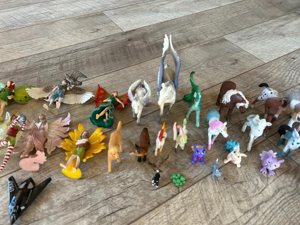 Schleich, tiere, Pferde, Feen mit Pferden, Meerjungfrau auf Pferd in Östringen