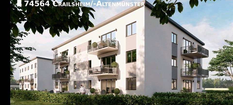 Alles neu macht der Mai * Erstbezug 3 Zimmer Wohnung in Altenmüns in Crailsheim