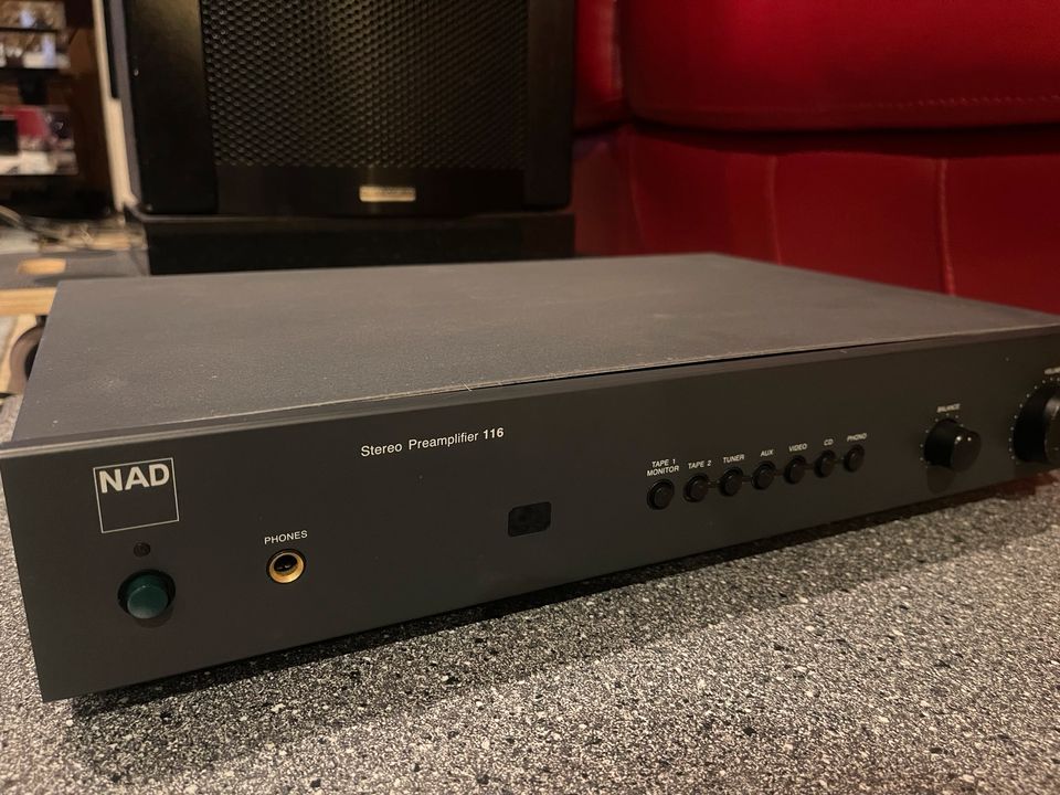 NAD 116 Vorverstärker Preamplifier XLR no Yamaha in Schloß Holte-Stukenbrock