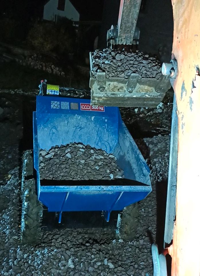 Minidumper Motorschubkarre Raddumper Vermietung in Katzhütte