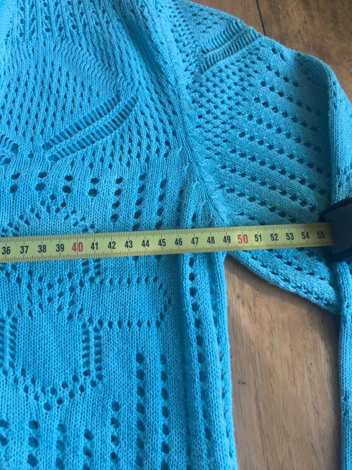 Street One Strickjacke / Bolero in türkis 42 XL in Füssen