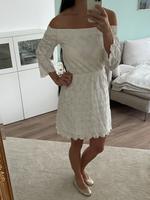 H&M divided Sommerkleid schulterfrei XS 34 Kleid off-shoulder Hessen - Ginsheim-Gustavsburg Vorschau