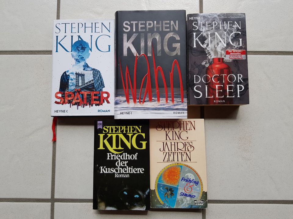 5x Steven King, zus. 12€ in Westhofen