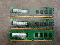 3x Samsung RAM 1GB 1Rx8 PC2 5300U-555-12-ZZ Arbeitsspeicher Nordrhein-Westfalen - Mönchengladbach Vorschau