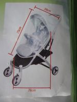 Regenschutzhülle für Buggy NEU 75x39x76 Kinderwagen München - Schwabing-Freimann Vorschau