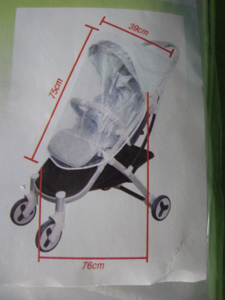 Regenschutzhülle für Buggy NEU 75x39x76 Kinderwagen in München