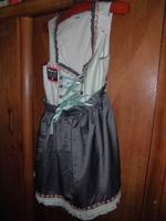 Dirndl Damen Bonprix, helles grün mit blauer Schürze, Gr 44 Harburg - Hamburg Neuland Vorschau
