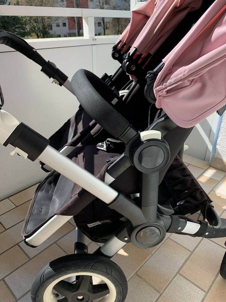 Bugaboo Donkey Twin Geschwister Zwillingswagen Kinderwagen Buggy in München