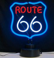 SUCHE Lampe Route 66 neon Glas Schleswig-Holstein - Albersdorf Vorschau