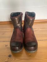 Bugatti Stiefel rot/braun mit Bronzepailletten Gr. 38 Berlin - Pankow Vorschau