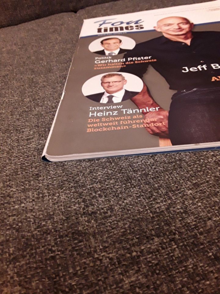 Fon Times Magazin für Digitales, Lifestyle & Konsum / Jeff Bezos in Berlin