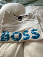 Hugo Boss T-Shirt mit blauem Camouflage Schriftzug Bayern - Augsburg Vorschau