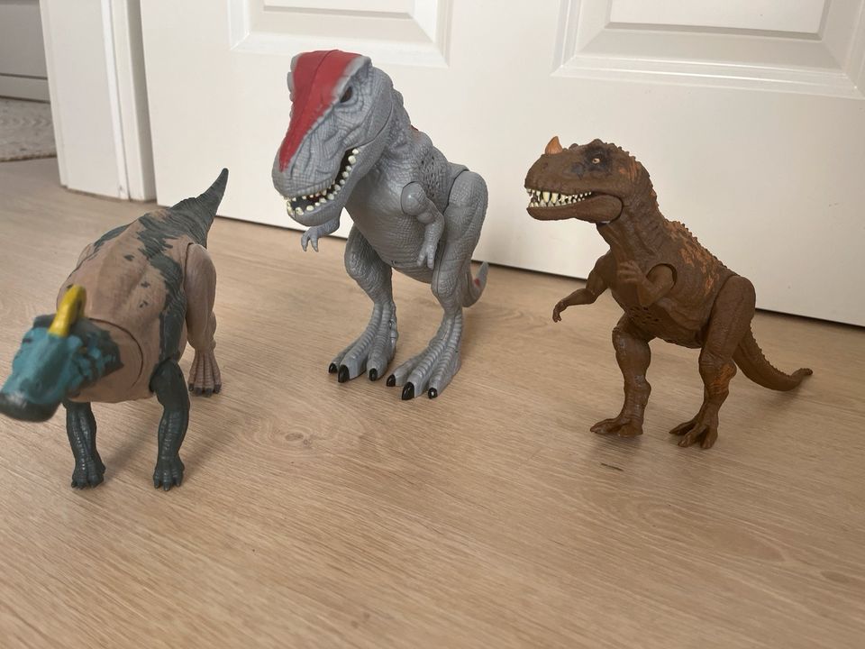 Dinosaurier, mit Sound, Mattel, kein Schleich, Jurassic World, in Bannewitz
