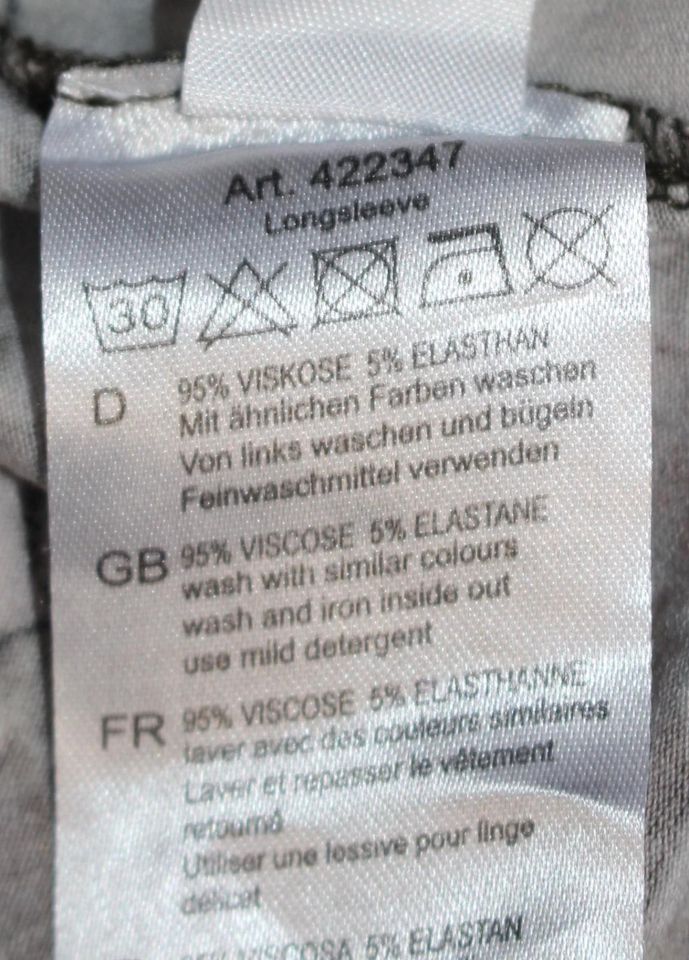 Shirt / Langarm-Shirt ~ HELENA VERA ~ Gr. 54 ~ Braun gemustert in Hürth