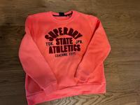 Superdry Sweatshirt pink rot Hessen - Dietzenbach Vorschau