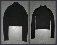 2 gerippte Pullover H&M Pull&Bear schwarz XS ( 34 ) Stehkragen Berlin - Treptow Vorschau