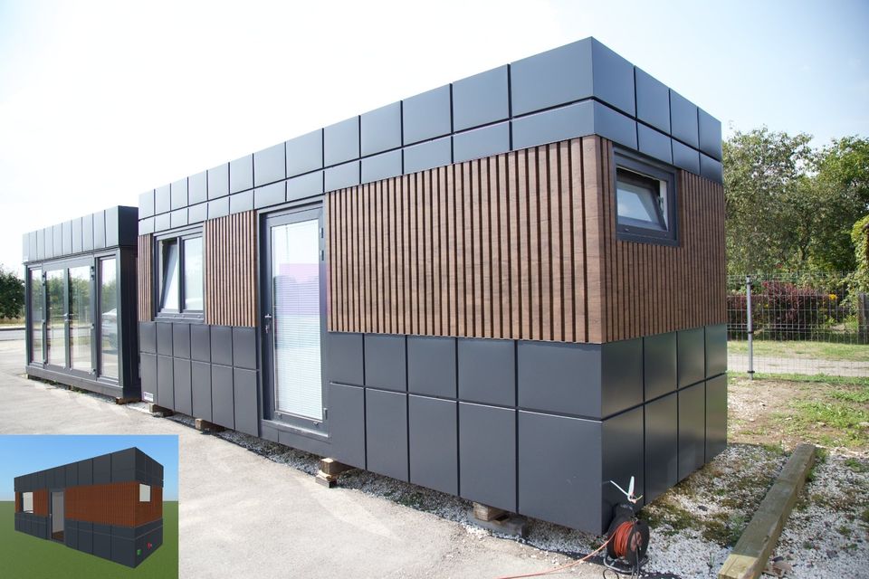 Container Bürocontainer Wohnung Pavillon Mini-Haus Gartenhaus 168 in Berlin