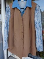 Jacke, Weste beige/taupe ärmellos Gr. 44 Bayern - Arzberg Vorschau