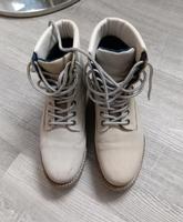Dockers Lederboots, hellgrau/creme, Gr 37 mit Düsseldorf - Eller Vorschau