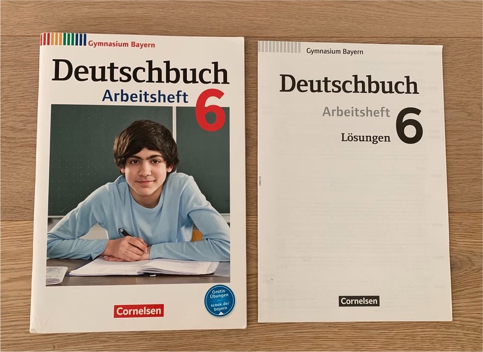 Deutsch Deutschbuch Arbeitsheft 6 Gymnasium Bayern Cornelsen in Ingolstadt