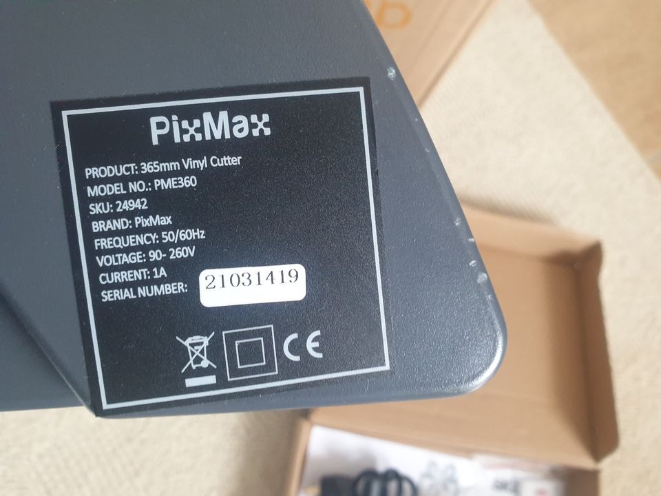 Schneideplotter Pixmax PME360 in Stadecken-Elsheim