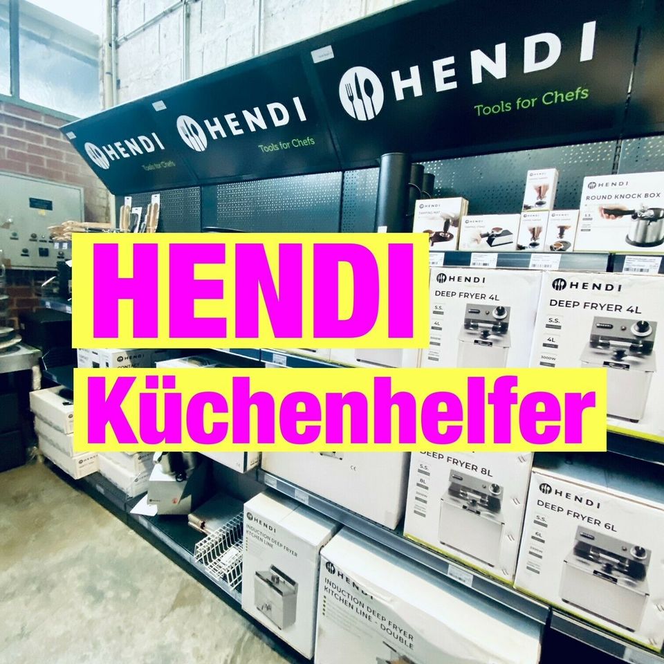 HENDI Fritteuse Küchenhelfer Töpfe Waffeleisen Wärmelampen Gastro in Frankfurt am Main