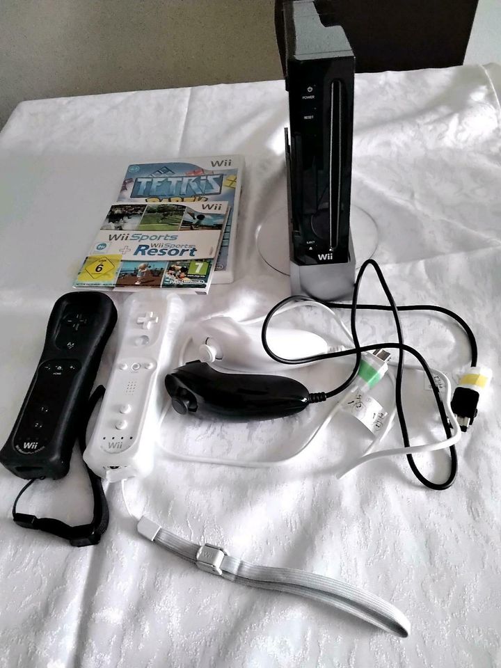 Nintendo Wii Konsole mit Zubehör, Wii Sport, Nintendo Wii, in Selfkant