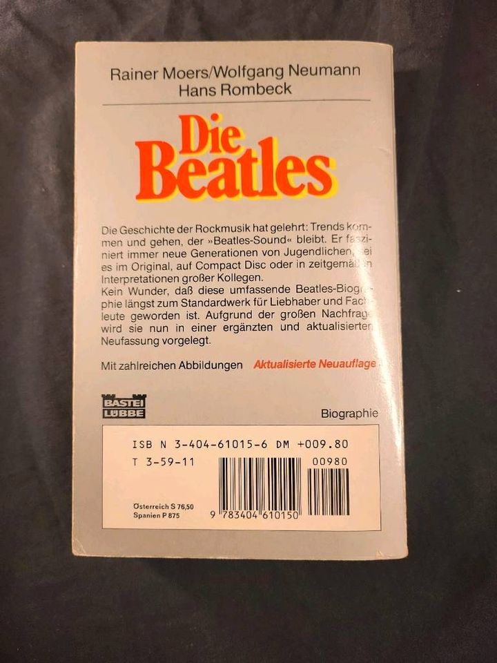 Die Beatles, Bastei Lübbe, 1988 in Dresden