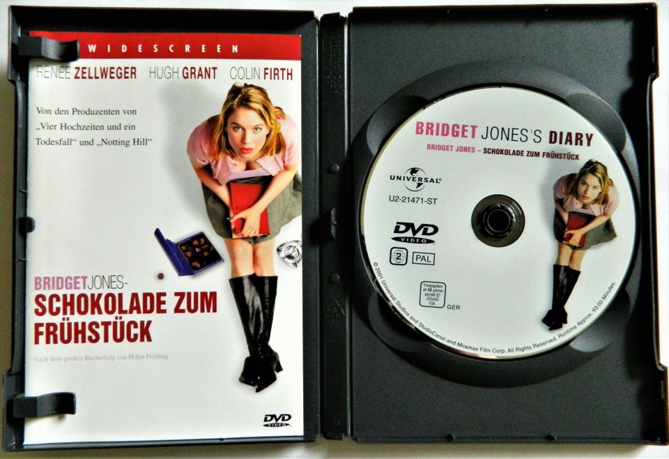 DVD: Bridget Jones - Schokolade zum Frühstück (Komödie) - TOP! in Buxtehude