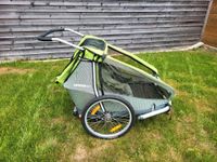 Fahrradanhänger - Croozer kid for 2 - Farbe grün - gebraucht Niedersachsen - Wedemark Vorschau