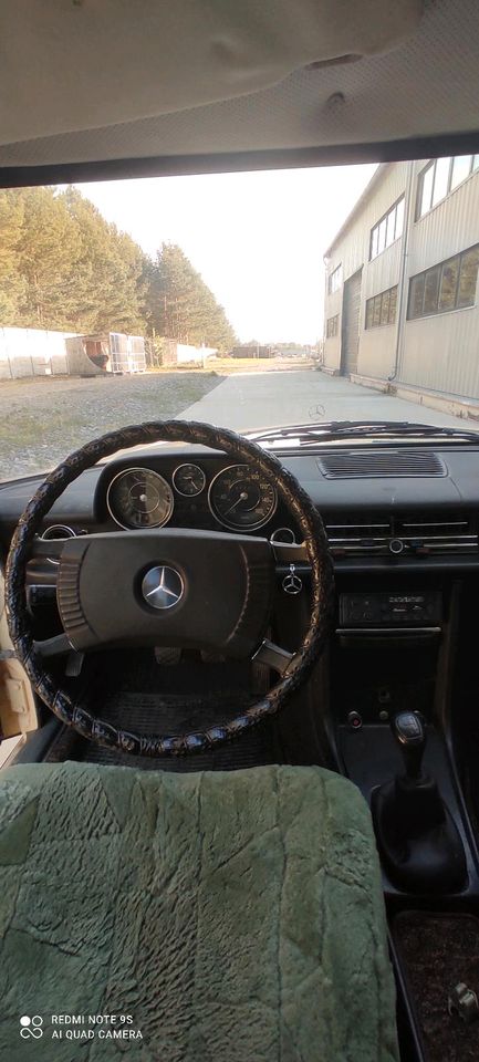 Mercedes 220D W115 DIESEL  Strich neue TUV und H dokumente in Lommatzsch