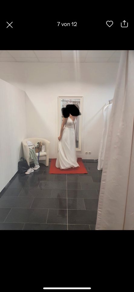 Hochzeitskleid Thollon 38 Brautkleid Herve Paris in Lohmar